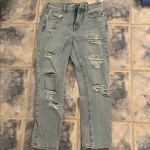 Pac sun ripped mom jeans